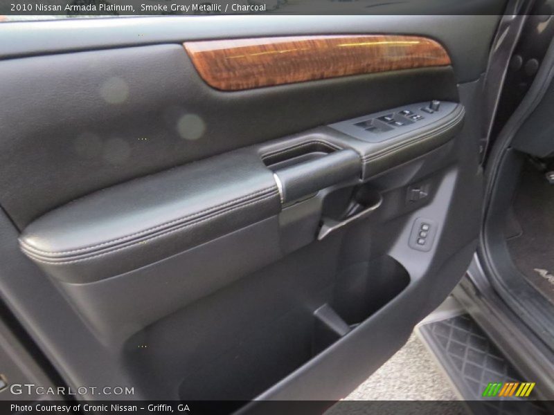 Smoke Gray Metallic / Charcoal 2010 Nissan Armada Platinum