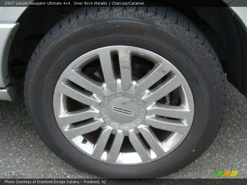 Silver Birch Metallic / Charcoal/Caramel 2007 Lincoln Navigator Ultimate 4x4