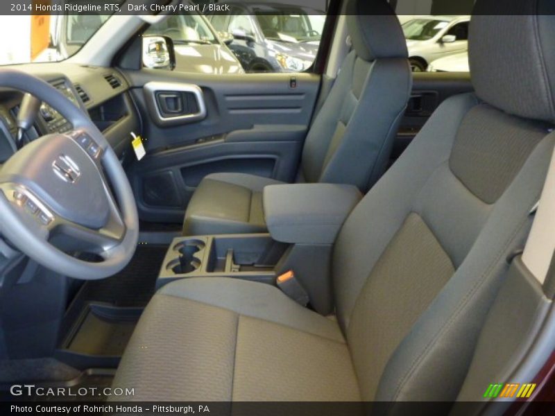Dark Cherry Pearl / Black 2014 Honda Ridgeline RTS