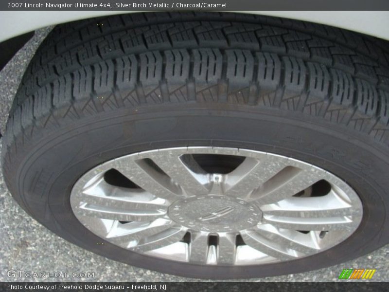 Silver Birch Metallic / Charcoal/Caramel 2007 Lincoln Navigator Ultimate 4x4