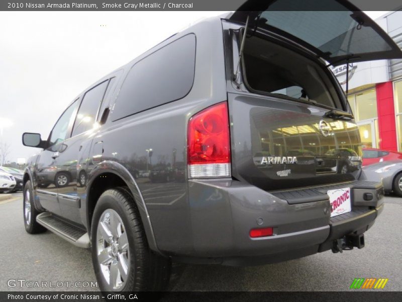 Smoke Gray Metallic / Charcoal 2010 Nissan Armada Platinum