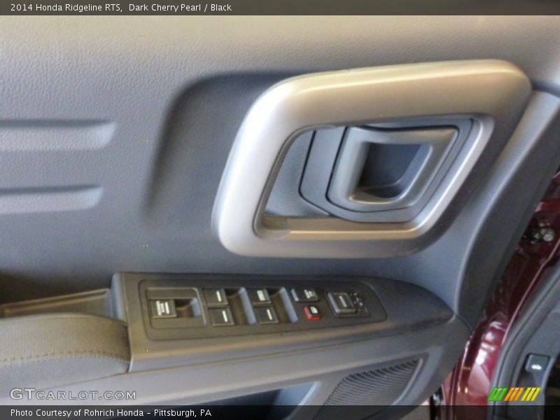 Dark Cherry Pearl / Black 2014 Honda Ridgeline RTS