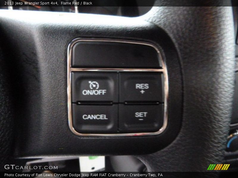 Flame Red / Black 2013 Jeep Wrangler Sport 4x4