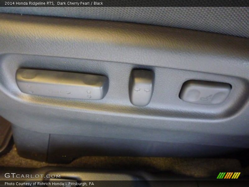 Dark Cherry Pearl / Black 2014 Honda Ridgeline RTS