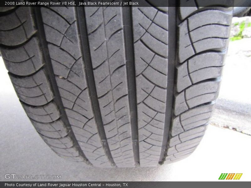Java Black Pearlescent / Jet Black 2008 Land Rover Range Rover V8 HSE
