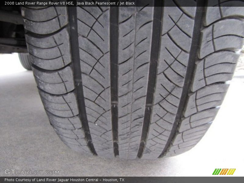 Java Black Pearlescent / Jet Black 2008 Land Rover Range Rover V8 HSE