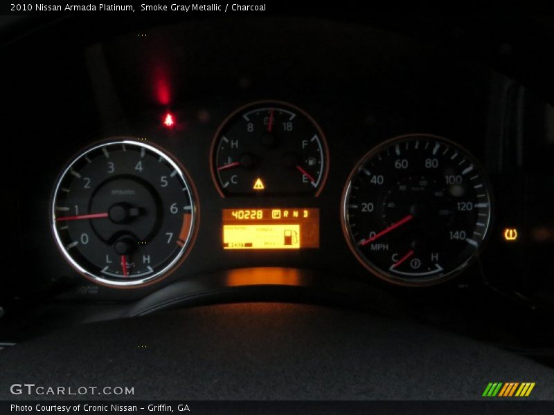 Smoke Gray Metallic / Charcoal 2010 Nissan Armada Platinum