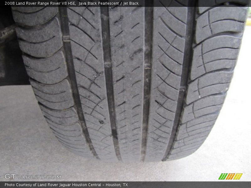 Java Black Pearlescent / Jet Black 2008 Land Rover Range Rover V8 HSE