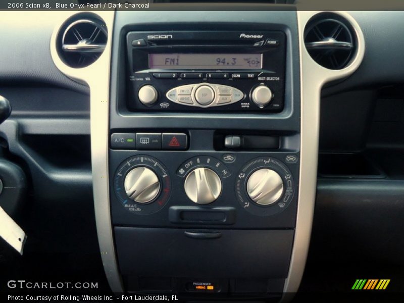 Blue Onyx Pearl / Dark Charcoal 2006 Scion xB