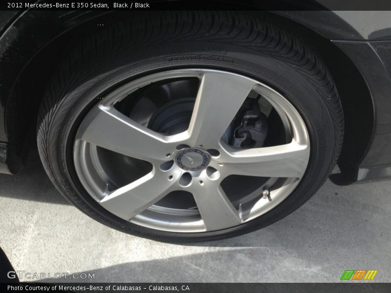 Black / Black 2012 Mercedes-Benz E 350 Sedan