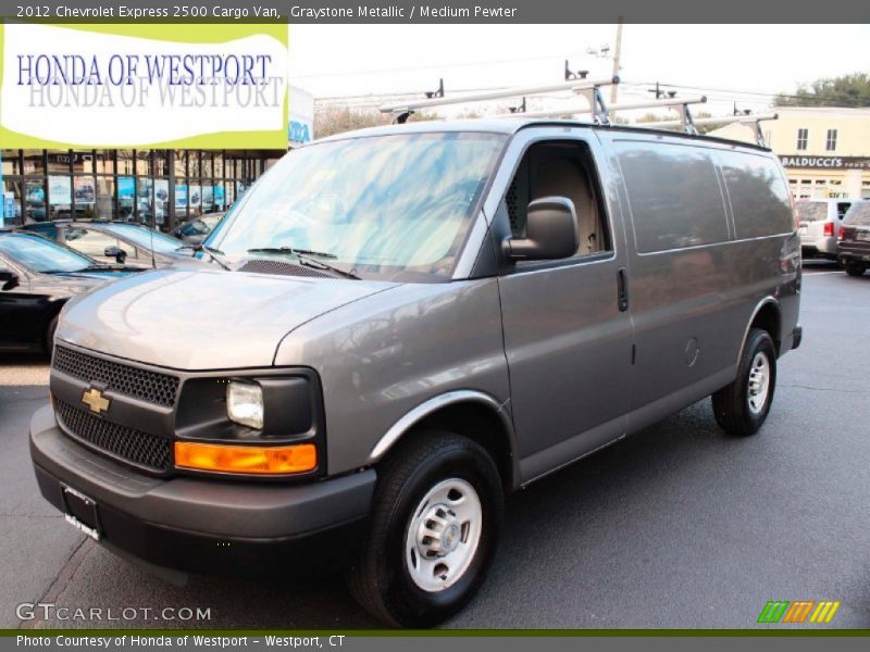 Graystone Metallic / Medium Pewter 2012 Chevrolet Express 2500 Cargo Van
