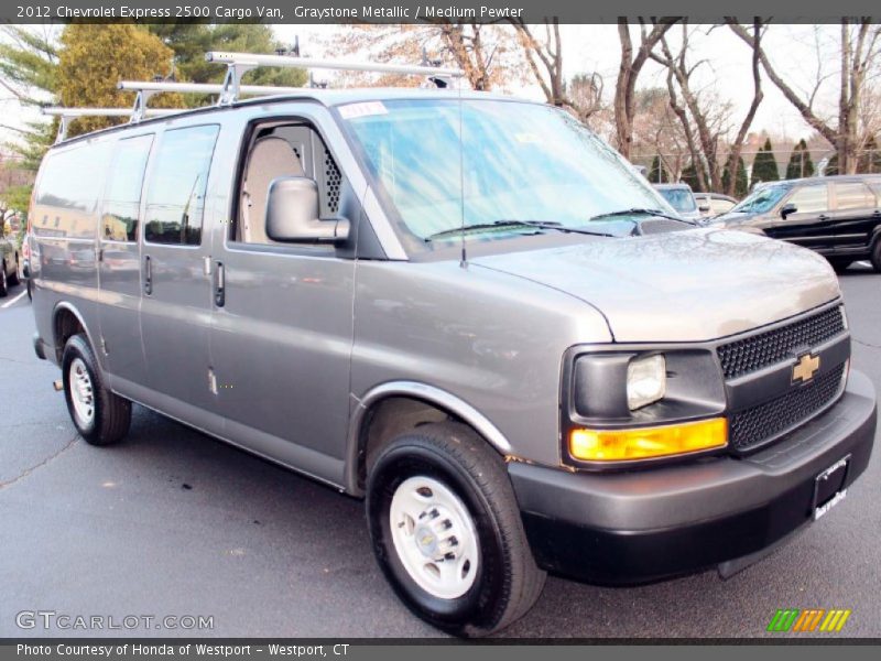 Graystone Metallic / Medium Pewter 2012 Chevrolet Express 2500 Cargo Van