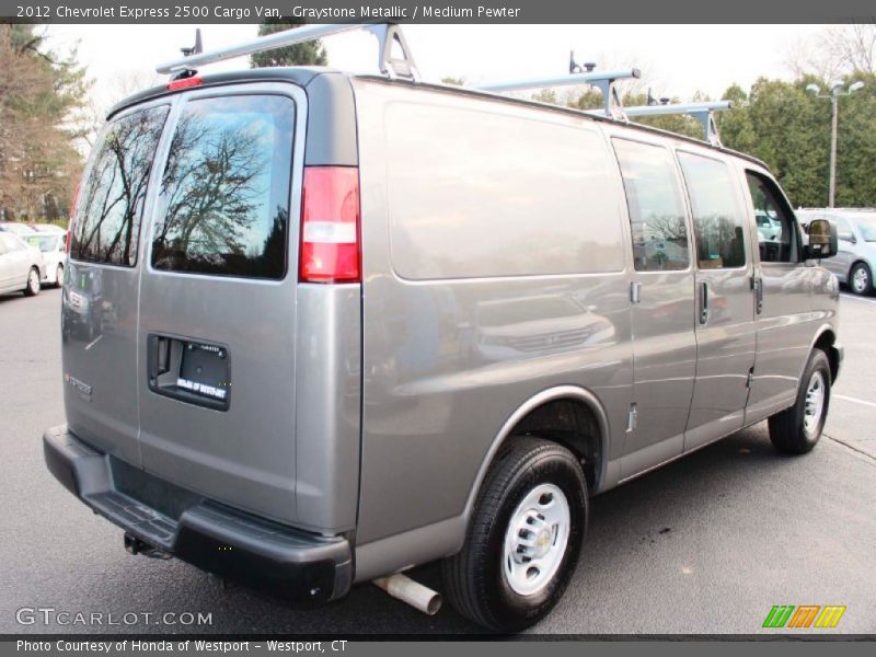 Graystone Metallic / Medium Pewter 2012 Chevrolet Express 2500 Cargo Van