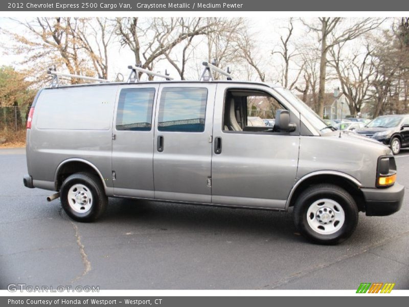 Graystone Metallic / Medium Pewter 2012 Chevrolet Express 2500 Cargo Van