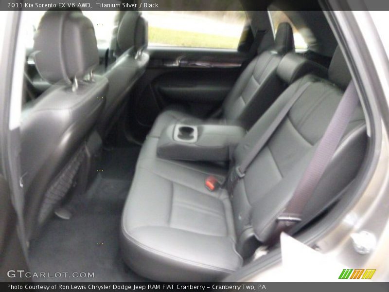 Titanium Silver / Black 2011 Kia Sorento EX V6 AWD