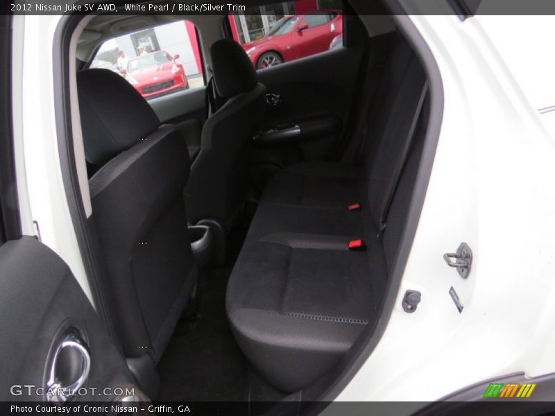 White Pearl / Black/Silver Trim 2012 Nissan Juke SV AWD