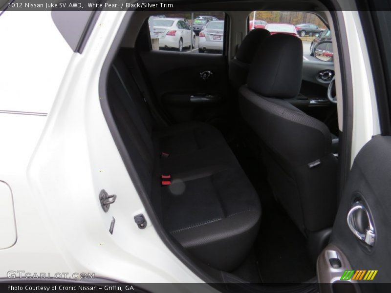 White Pearl / Black/Silver Trim 2012 Nissan Juke SV AWD