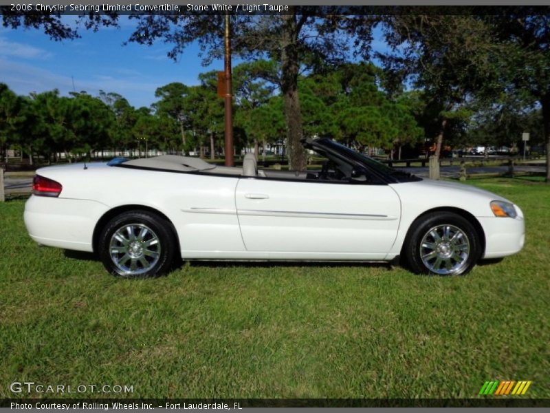  2006 Sebring Limited Convertible Stone White