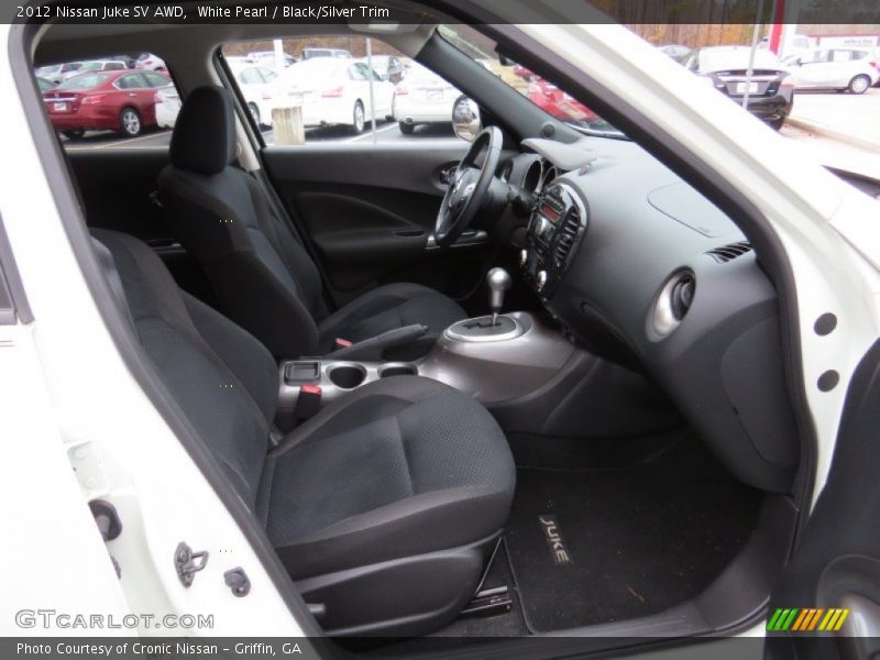 White Pearl / Black/Silver Trim 2012 Nissan Juke SV AWD