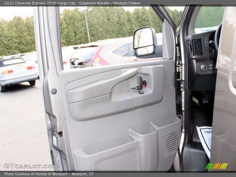 Graystone Metallic / Medium Pewter 2012 Chevrolet Express 2500 Cargo Van