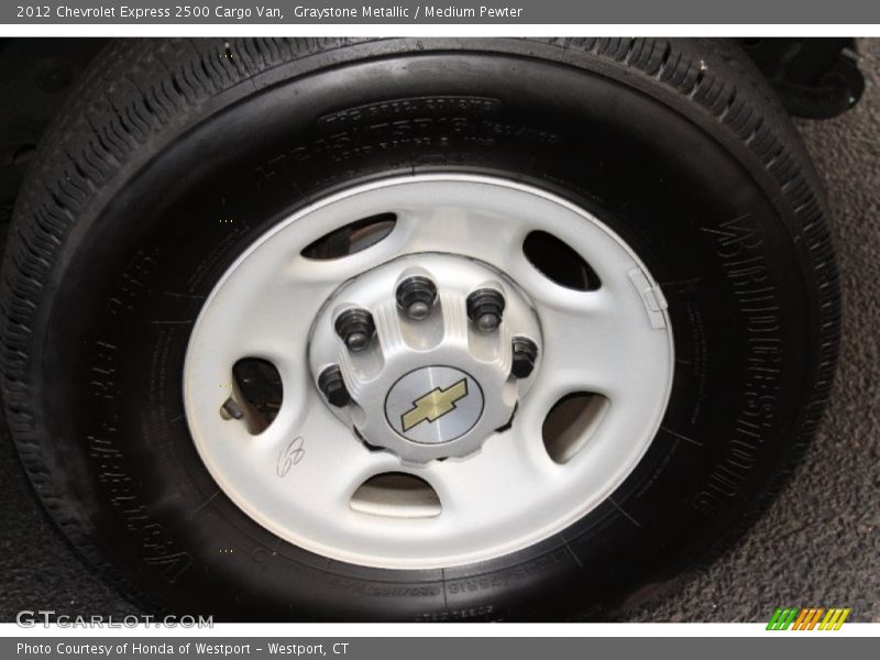 Graystone Metallic / Medium Pewter 2012 Chevrolet Express 2500 Cargo Van