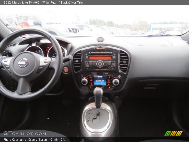 White Pearl / Black/Silver Trim 2012 Nissan Juke SV AWD