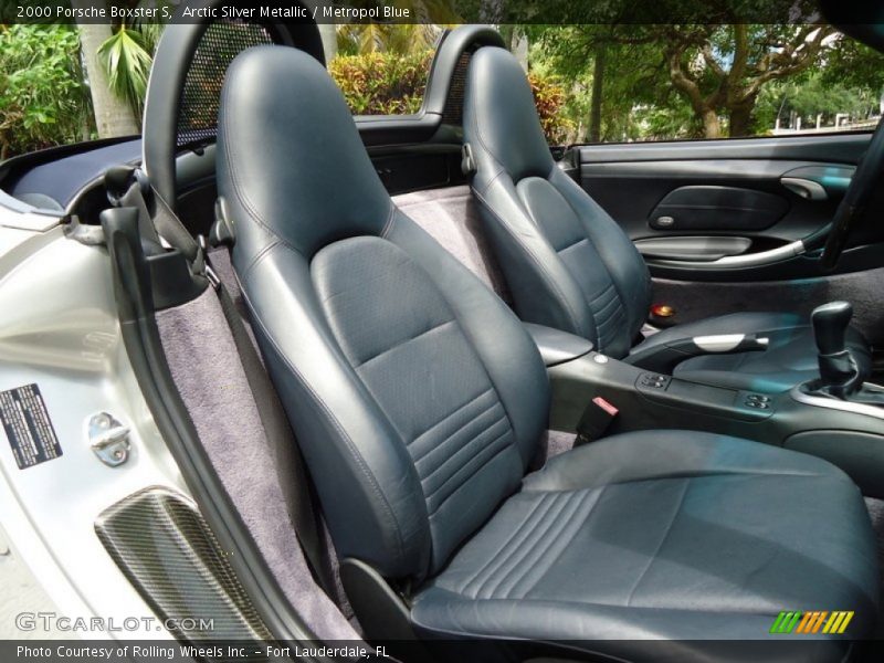 Front Seat of 2000 Boxster S