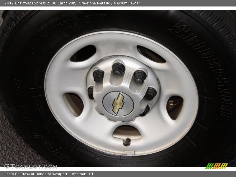 Graystone Metallic / Medium Pewter 2012 Chevrolet Express 2500 Cargo Van