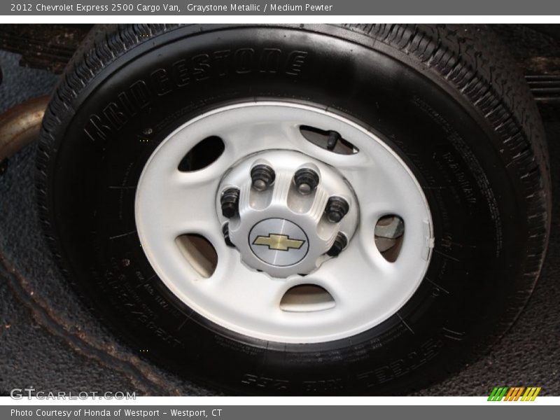 Graystone Metallic / Medium Pewter 2012 Chevrolet Express 2500 Cargo Van