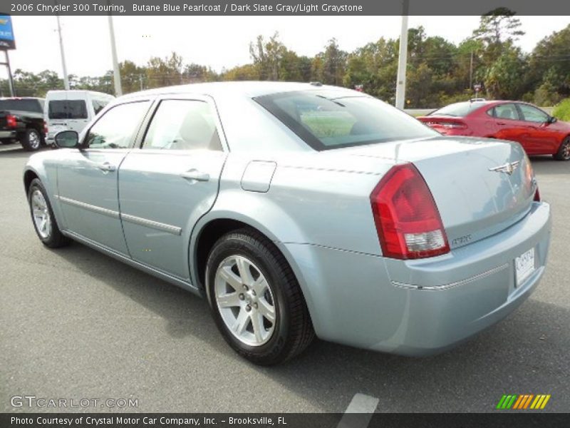 Butane Blue Pearlcoat / Dark Slate Gray/Light Graystone 2006 Chrysler 300 Touring