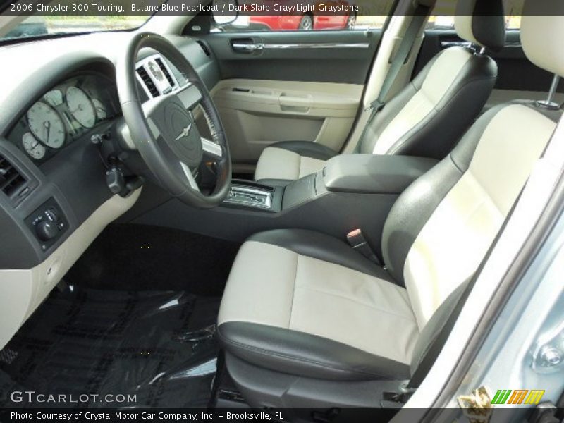 Butane Blue Pearlcoat / Dark Slate Gray/Light Graystone 2006 Chrysler 300 Touring