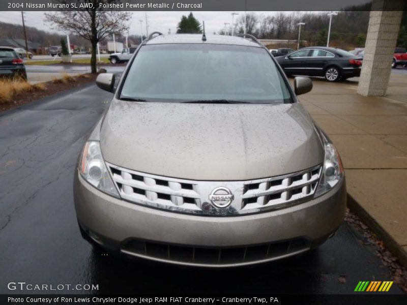 Polished Pewter Metallic / Charcoal 2004 Nissan Murano SL AWD