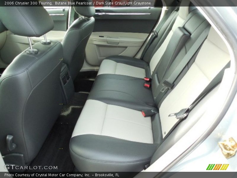 Butane Blue Pearlcoat / Dark Slate Gray/Light Graystone 2006 Chrysler 300 Touring