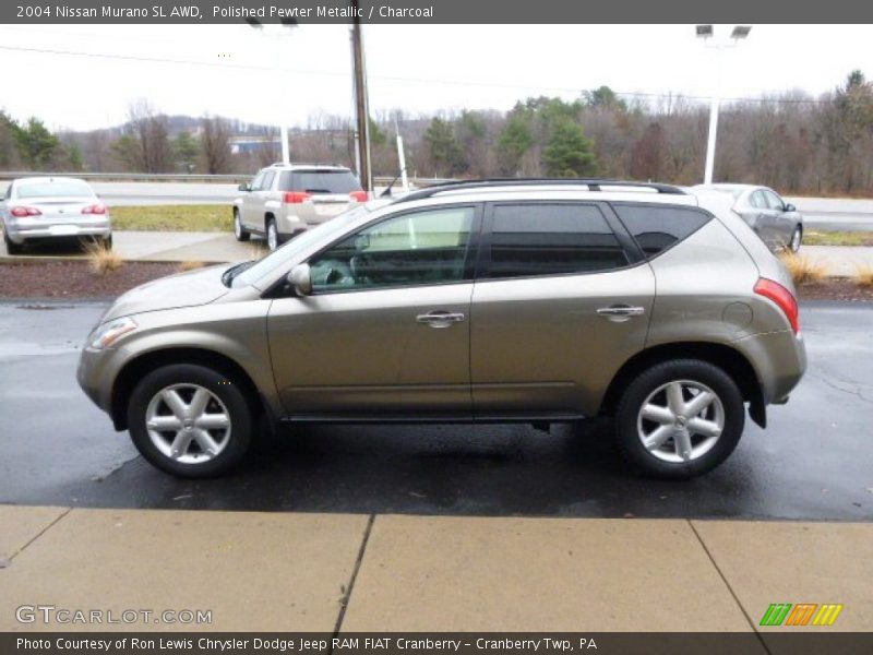 Polished Pewter Metallic / Charcoal 2004 Nissan Murano SL AWD