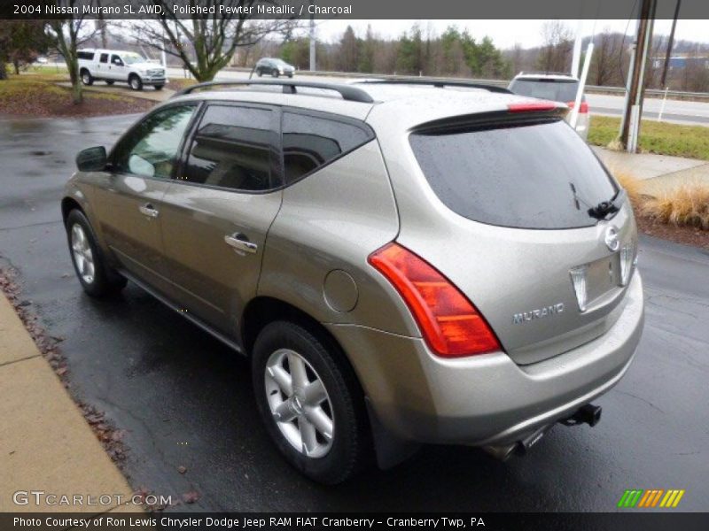 Polished Pewter Metallic / Charcoal 2004 Nissan Murano SL AWD