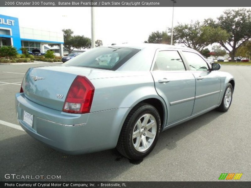 Butane Blue Pearlcoat / Dark Slate Gray/Light Graystone 2006 Chrysler 300 Touring