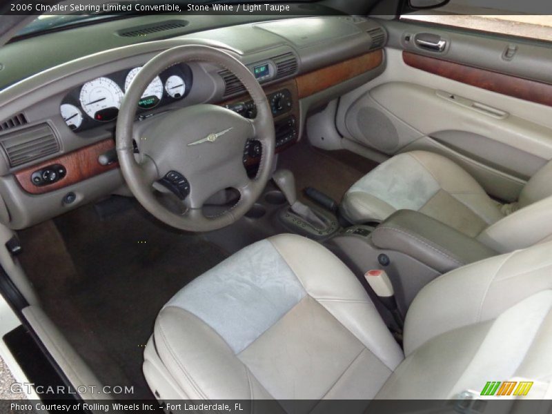 Light Taupe Interior - 2006 Sebring Limited Convertible 