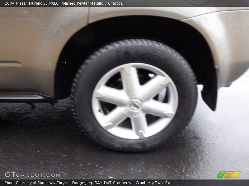 Polished Pewter Metallic / Charcoal 2004 Nissan Murano SL AWD
