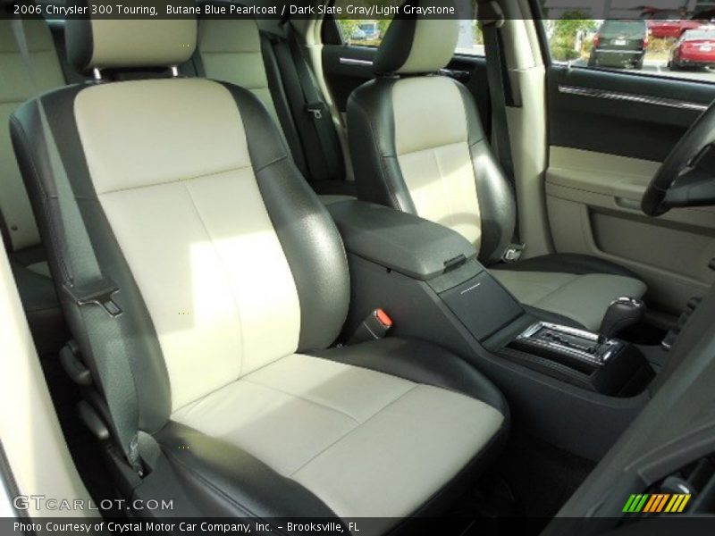 Butane Blue Pearlcoat / Dark Slate Gray/Light Graystone 2006 Chrysler 300 Touring