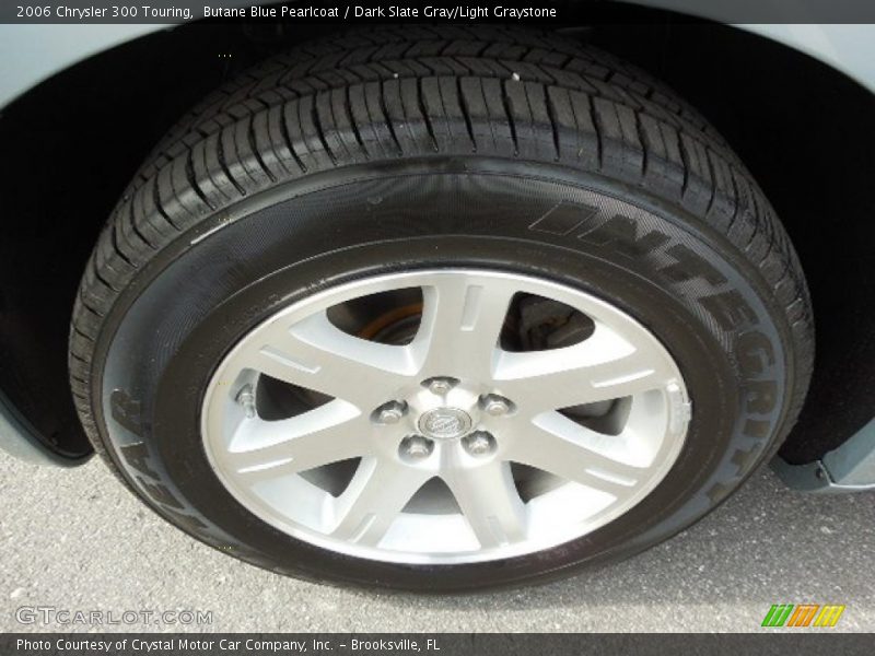 Butane Blue Pearlcoat / Dark Slate Gray/Light Graystone 2006 Chrysler 300 Touring
