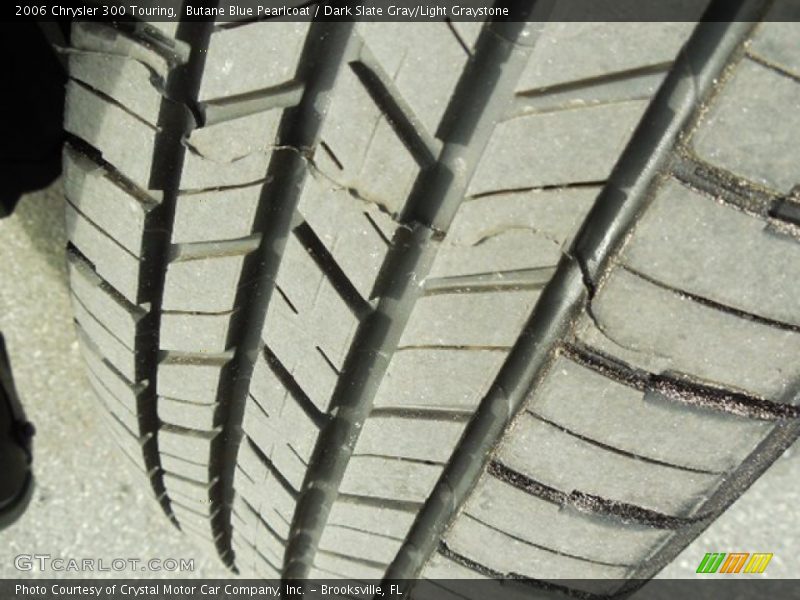 Butane Blue Pearlcoat / Dark Slate Gray/Light Graystone 2006 Chrysler 300 Touring