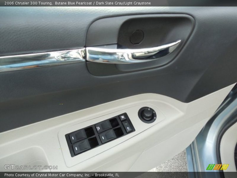 Butane Blue Pearlcoat / Dark Slate Gray/Light Graystone 2006 Chrysler 300 Touring