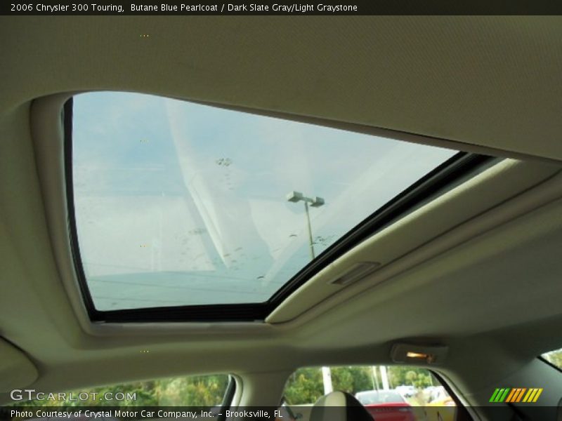 Butane Blue Pearlcoat / Dark Slate Gray/Light Graystone 2006 Chrysler 300 Touring