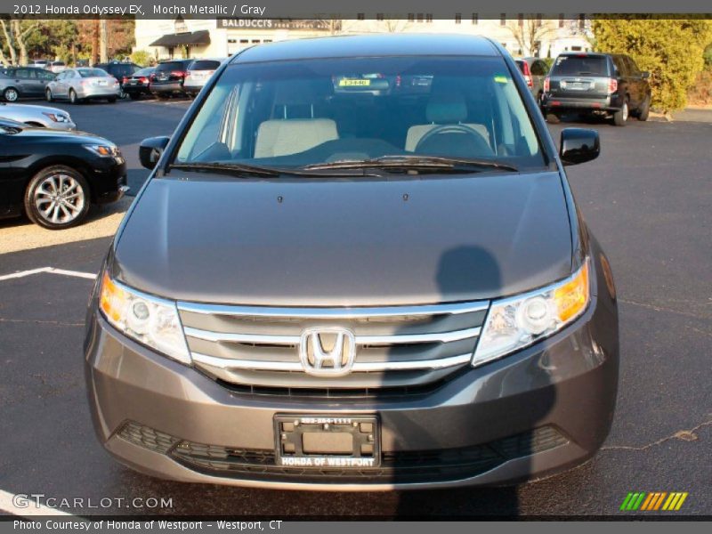 Mocha Metallic / Gray 2012 Honda Odyssey EX
