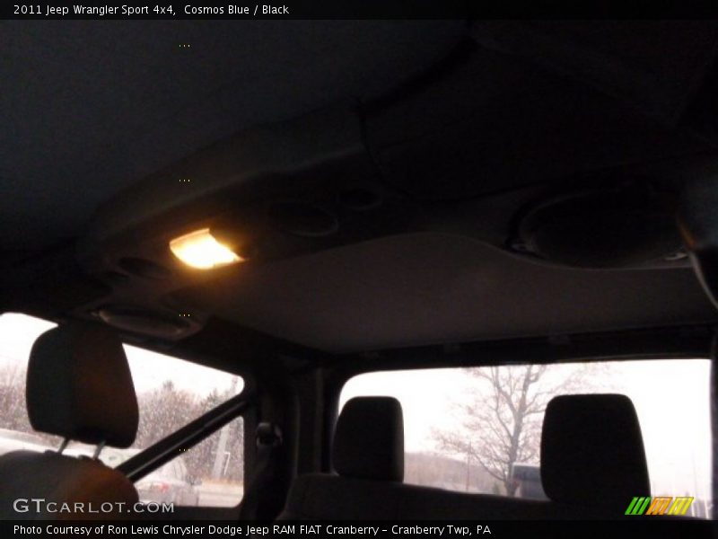 Cosmos Blue / Black 2011 Jeep Wrangler Sport 4x4