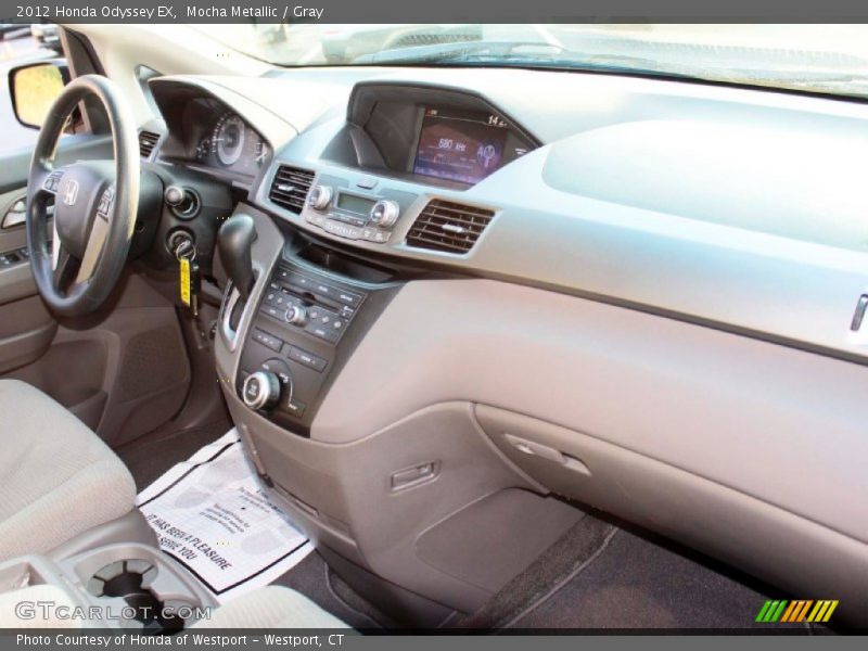 Mocha Metallic / Gray 2012 Honda Odyssey EX