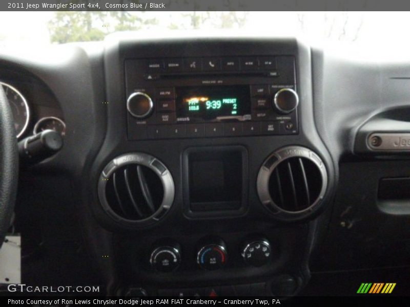 Cosmos Blue / Black 2011 Jeep Wrangler Sport 4x4