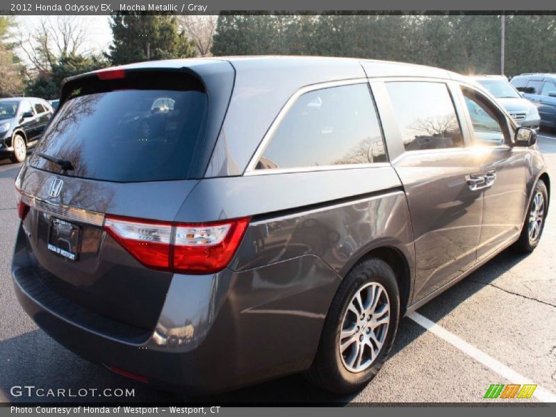 Mocha Metallic / Gray 2012 Honda Odyssey EX