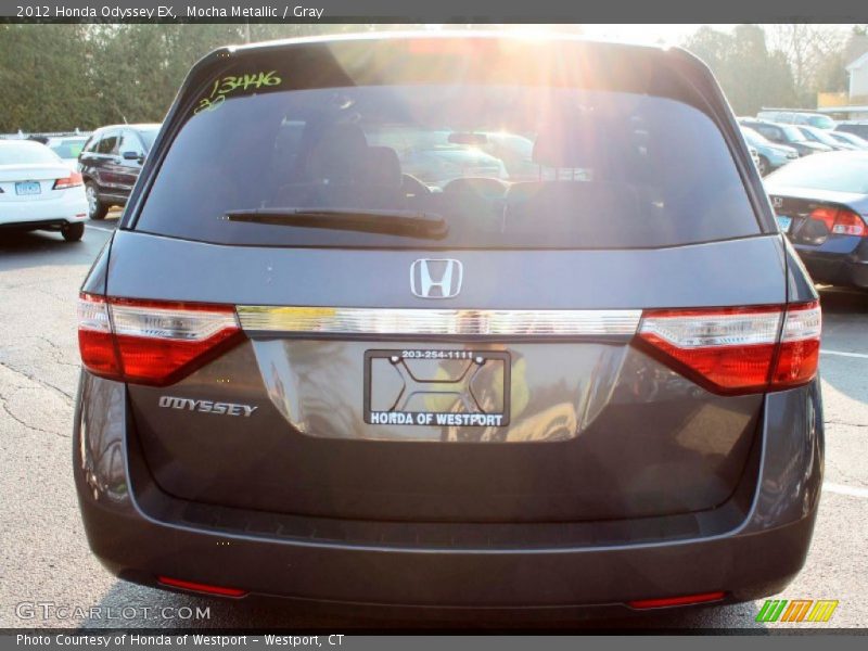 Mocha Metallic / Gray 2012 Honda Odyssey EX