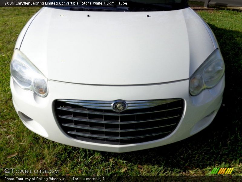 Stone White / Light Taupe 2006 Chrysler Sebring Limited Convertible